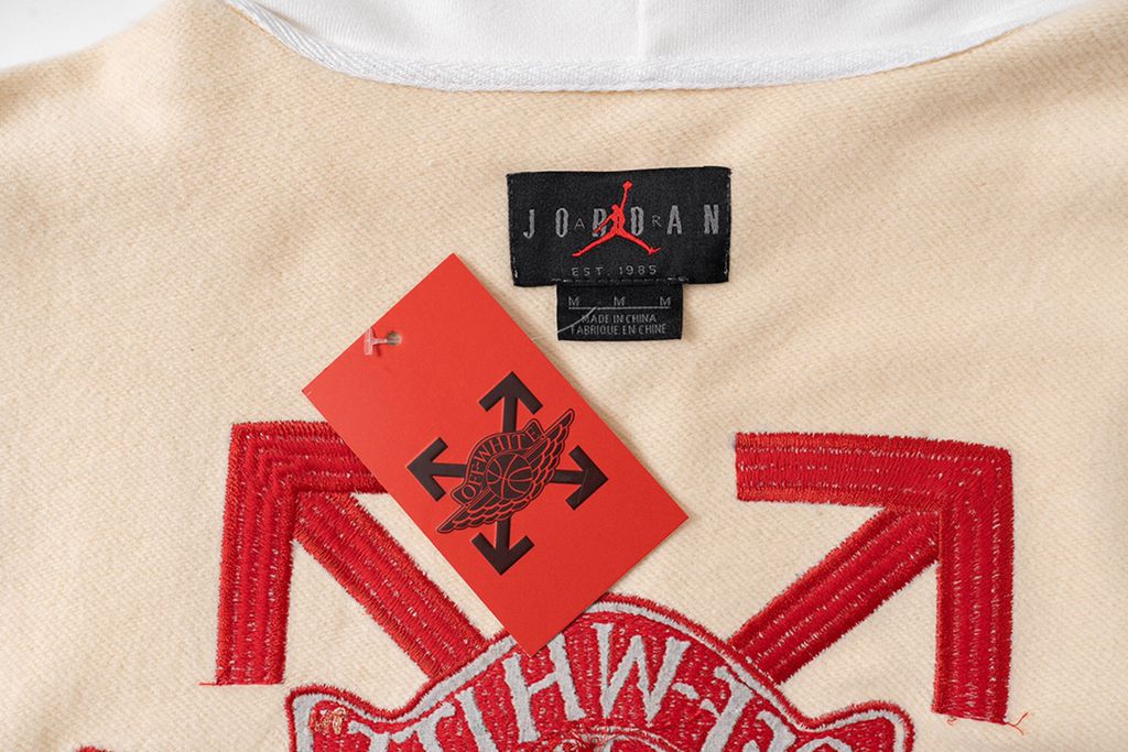 Off - White c/o Virgil Abloh? X Air Jordon 2020ss Hooded Sweater